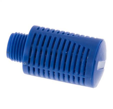 G1/8'' Kunststof Pneumatische Geluiddemper Zelfreinigende Granulaat Vulling [5 Stuks]