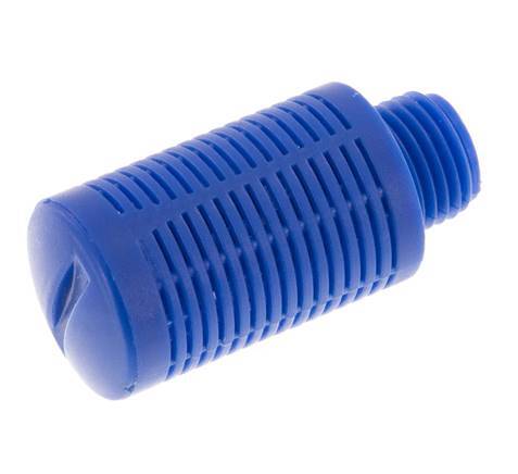 G1/4'' Kunststof Pneumatische Geluiddemper Zelfreinigende Granulaat Vulling [5 Stuks]