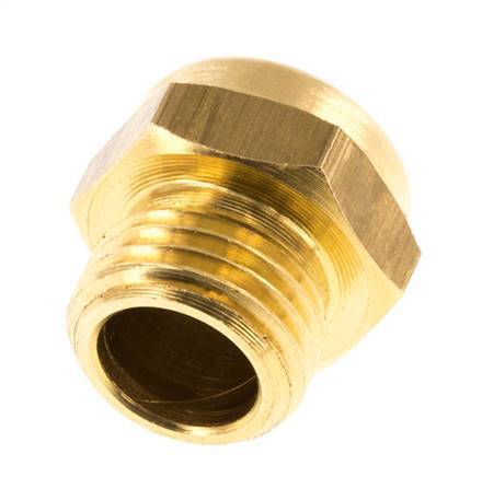 G1/4'' Messing Compacte Pneumatische Geluiddemper 1.4301 Draadgaas [5 Stuks]