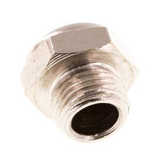 G1/8'' Vernikkeld Messing Compact Pneumatische Geluiddemper 1.4301 Draadgaas [10 Stuks]