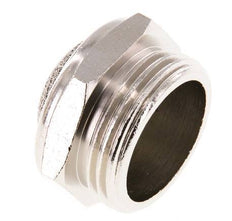 G1'' Vernikkeld Messing Compact Pneumatische Geluiddemper 1.4301 Draadgaas