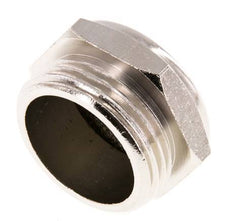 G1'' Vernikkeld Messing Compact Pneumatische Geluiddemper 1.4301 Draadgaas