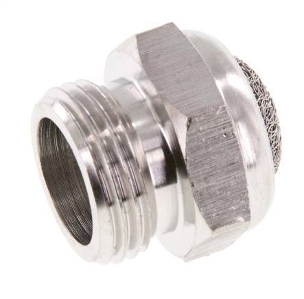 G3/8'' Roestvrijstalen Compacte Pneumatische Geluiddemper 1.4301 Draadgaas