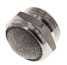 G3/4'' Roestvrijstalen Compacte Pneumatische Geluiddemper 1.4301 Draadgaas