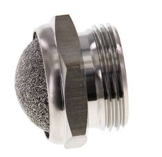 G3/4'' Roestvrijstalen Compacte Pneumatische Geluiddemper 1.4301 Draadgaas