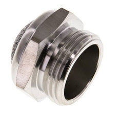 G3/4'' Roestvrijstalen Compacte Pneumatische Geluiddemper 1.4301 Draadgaas