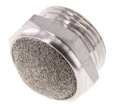 G1'' Roestvrijstalen Compacte Pneumatische Geluiddemper 1.4301 Draadgaas