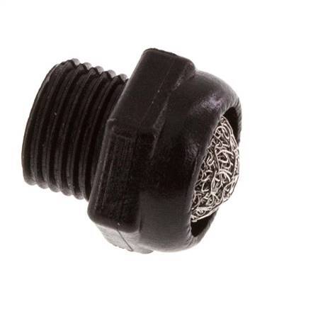 G1/8'' PA Compact Pneumatische Geluiddemper 1.4301 Draadgaas [5 Stuks]