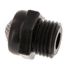 G1/4'' PA Compact Pneumatische Geluiddemper 1.4301 Draadgaas [5 Stuks]
