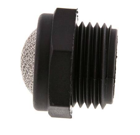 G1/2'' PA Compact Pneumatische Geluiddemper 1.4301 Draadgaas [2 Stuks]