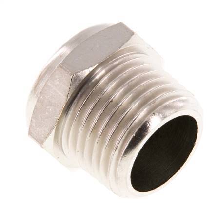 NPT 1/2'' Vernikkeld Messing Compact Pneumatische Geluiddemper 1.4301 Draadgaas [2 Stuks]