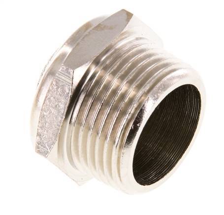 NPT 3/4'' Vernikkeld Messing Compact Pneumatische Geluiddemper 1.4301 Draadgaas