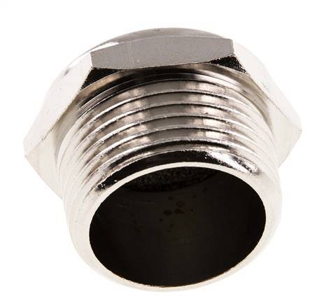 NPT 1'' Vernikkeld Messing Compact Pneumatische Geluiddemper 1.4301 Draadgaas