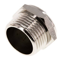 NPT 1'' Vernikkeld Messing Compact Pneumatische Geluiddemper 1.4301 Draadgaas