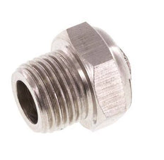 NPT 1/8'' Roestvrijstalen Compacte Pneumatische Geluiddemper 1.4301 Draadgaas