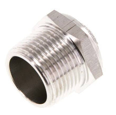 NPT 3/4'' Stainless Steel Compact Pneumatic Muffler 1.4301 Wire Mesh