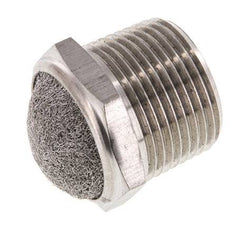 NPT 1'' Roestvrijstalen Compacte Pneumatische Geluiddemper 1.4301 Draadgaas