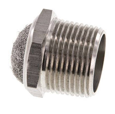 NPT 1'' Roestvrijstalen Compacte Pneumatische Geluiddemper 1.4301 Draadgaas