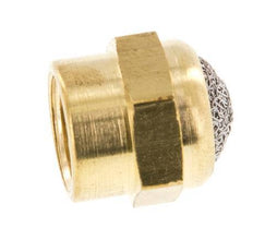 G1/8'' Binnendraad Messing Compacte Pneumatische Geluiddemper [2 Stuks]