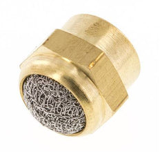 G1/8'' Binnendraad Messing Compacte Pneumatische Geluiddemper [2 Stuks]