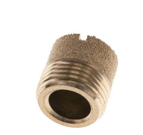 G3/8'' Gesinterd Brons Compact Cilindrisch Pneumatisch Geluiddemper [2 Stuks]
