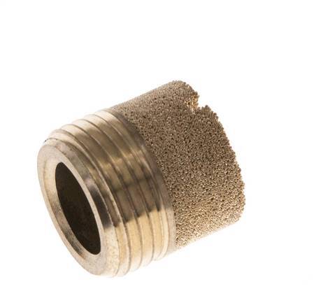 G3/8'' Gesinterd Brons Compact Cilindrisch Pneumatisch Geluiddemper [2 Stuks]