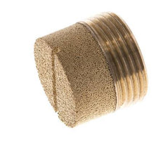 G3/4'' Gesinterd Brons Compact Cilindrisch Pneumatisch Geluiddemper