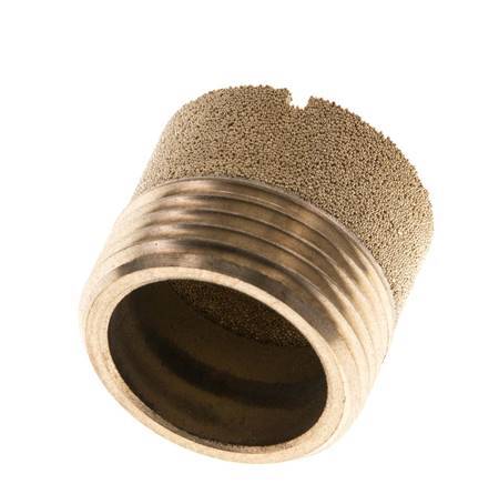 G3/4'' Gesinterd Brons Compact Cilindrisch Pneumatisch Geluiddemper