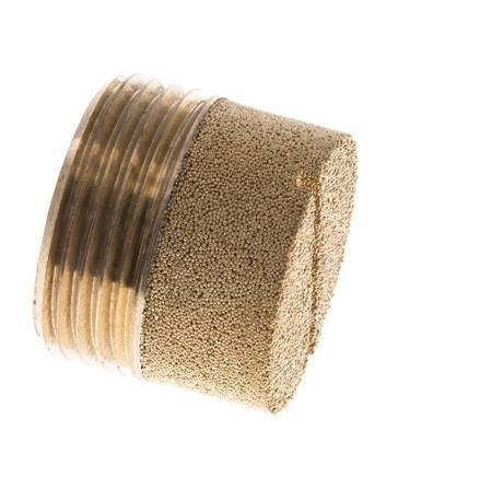 G3/4'' Gesinterd Brons Compact Cilindrisch Pneumatisch Geluiddemper