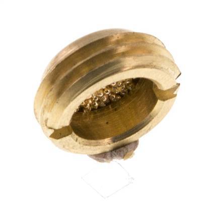 G1/4'' Gesinterd Brons Compact Zinkend Pneumatische Geluiddemper [5 Stuks]