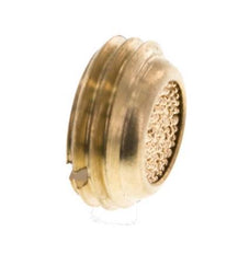 G1/4'' Gesinterd Brons Compact Zinkend Pneumatische Geluiddemper [5 Stuks]