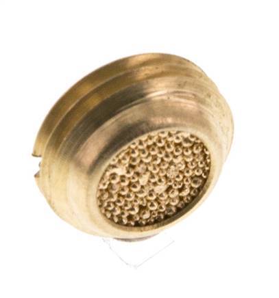 G1/4'' Gesinterd Brons Compact Zinkend Pneumatische Geluiddemper [5 Stuks]