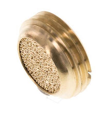 G1/2'' Gesinterd Brons Compact Zinkend Pneumatische Geluiddemper [2 Stuks]