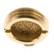 G1/2'' Gesinterd Brons Compact Zinkend Pneumatische Geluiddemper [2 Stuks]