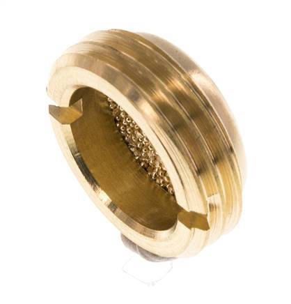 G1/2'' Gesinterd Brons Compact Zinkend Pneumatische Geluiddemper [2 Stuks]