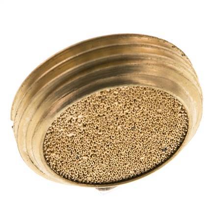 G1'' Gesinterd Brons Compact Zinkend Pneumatische Geluiddemper