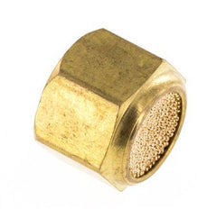 G1/8'' Gesinterd Brons Compact Binnendraad Pneumatische Geluiddemper [5 Stuks]