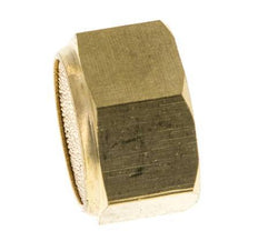 G3/8'' Compacte Binnendraad Pneumatische Geluiddemper van Gesinterd Brons [2 Stuks]