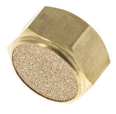 G3/4'' Compacte Binnendraad Pneumatische Geluiddemper van Gesinterd Brons