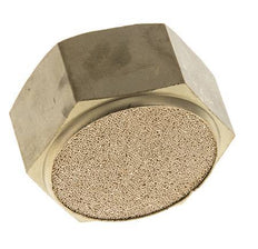 G1'' Sintered Bronze Compact Female Threaded Pneumatic Muffler