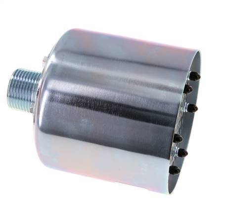 G1'' Hoge Doorstroom Multikamer Pneumatische Geluiddemper