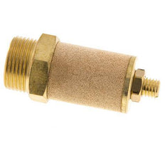 G3/4'' Messing Smoorgeluiddemper Met Borgmoer