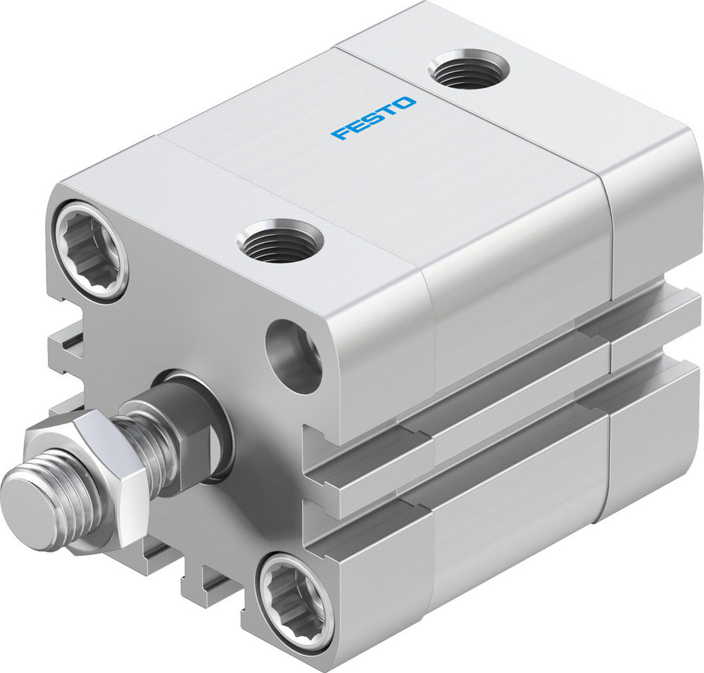Festo Compacte Cilinder 32mm Boring 15mm Slag ISO 21287 Dubbelwerkend - 572656