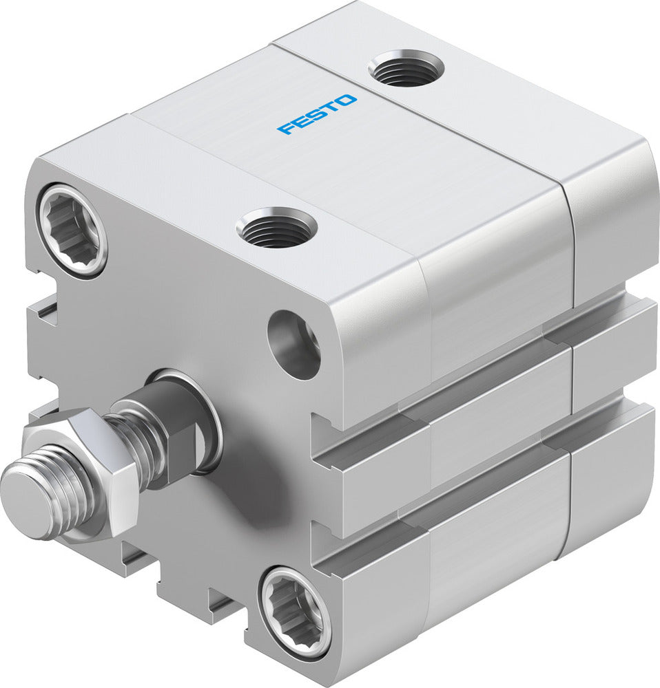 Festo Compacte Cilinder 40mm Boring 10mm Slag ISO 21287 Dubbelwerkend - 572673
