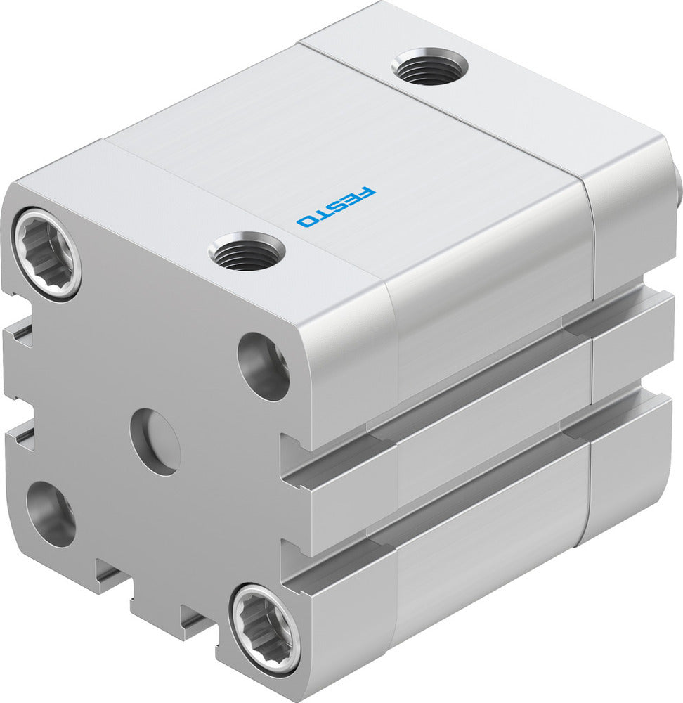 Festo Compacte Cilinder 40mm Boring 20mm Slag ISO 21287 Dubbelwerkend - 572675
