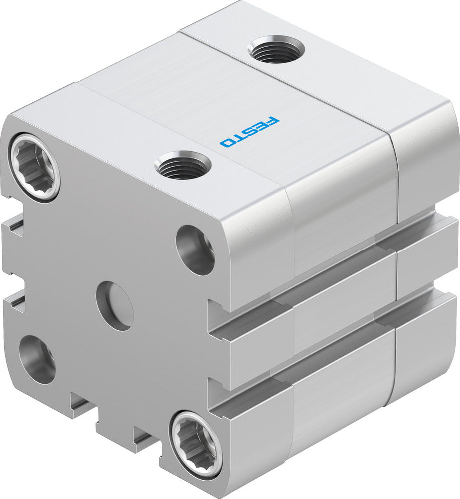 Festo Compacte Cilinder 40mm Boring 10mm Slag ISO 21287 Dubbelwerkend - 572664