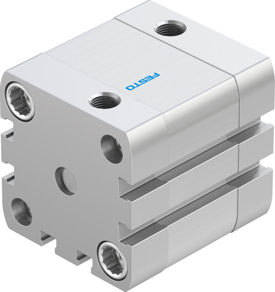 Festo Compact Cylinder 40mm Bore 15mm Stroke ISO 21287 Double Acting - 572665