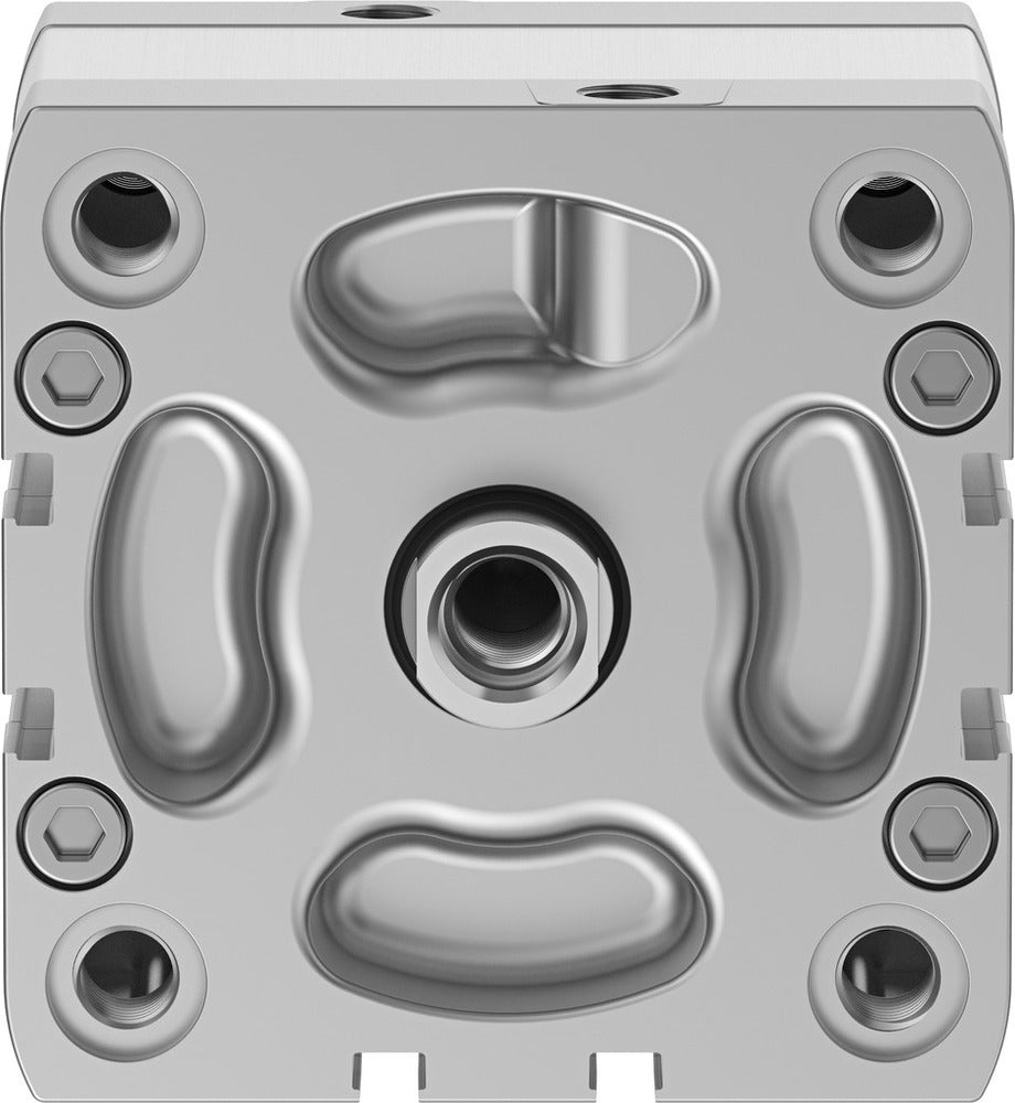 Festo Compact Cylinder 80mm Bore 15mm Stroke ISO 21287 Double Acting - 572719