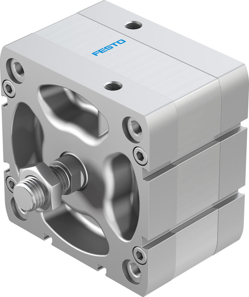 Festo Compacte Cilinder 100mm Boring 10mm Slag ISO 21287 Dubbelwerkend - 536374
