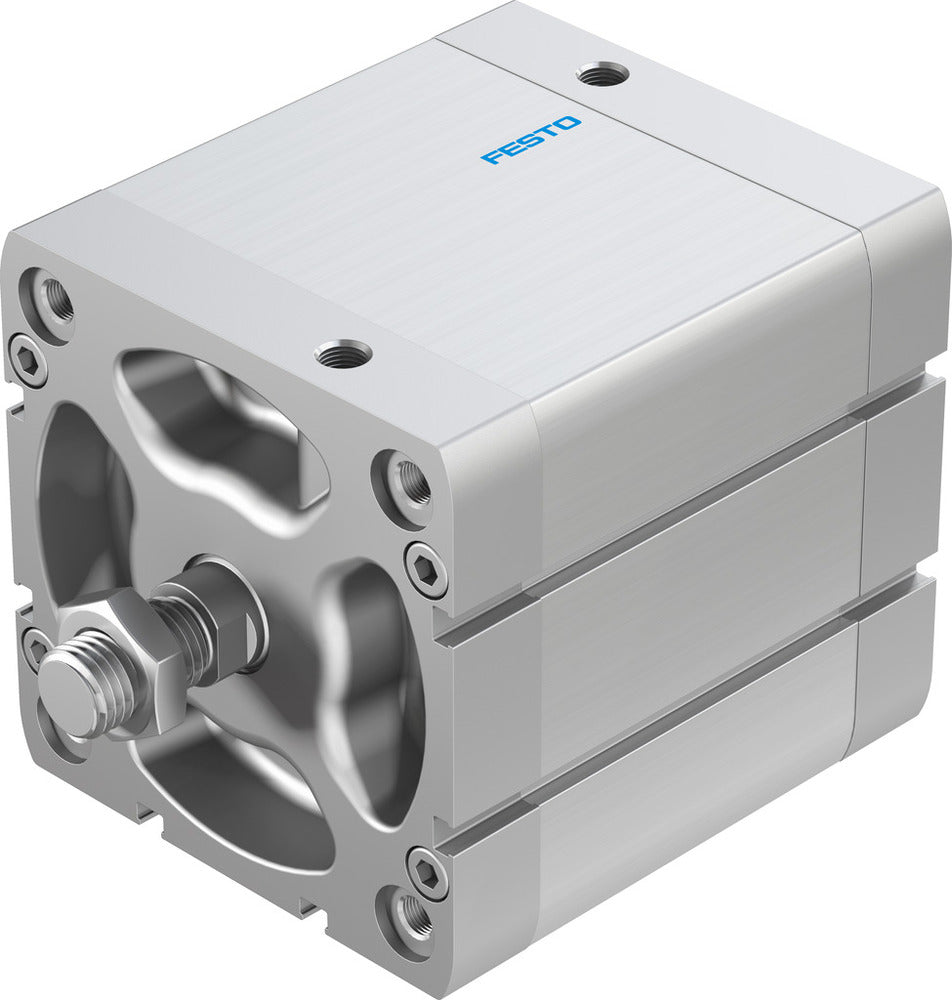 Festo Compacte Cilinder 100mm Boring 60mm Slag ISO 21287 Dubbelwerkend - 577206